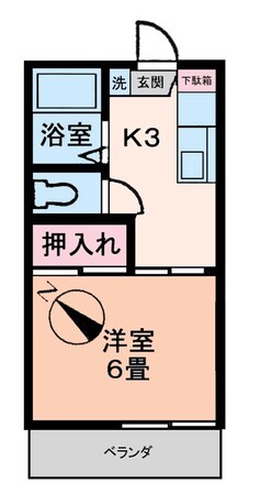 ドミール東ヶ丘の物件間取画像